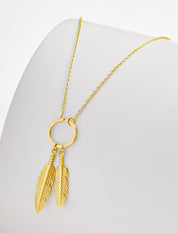 Pastiche  Dream Catcher Necklace - J1109YG_45