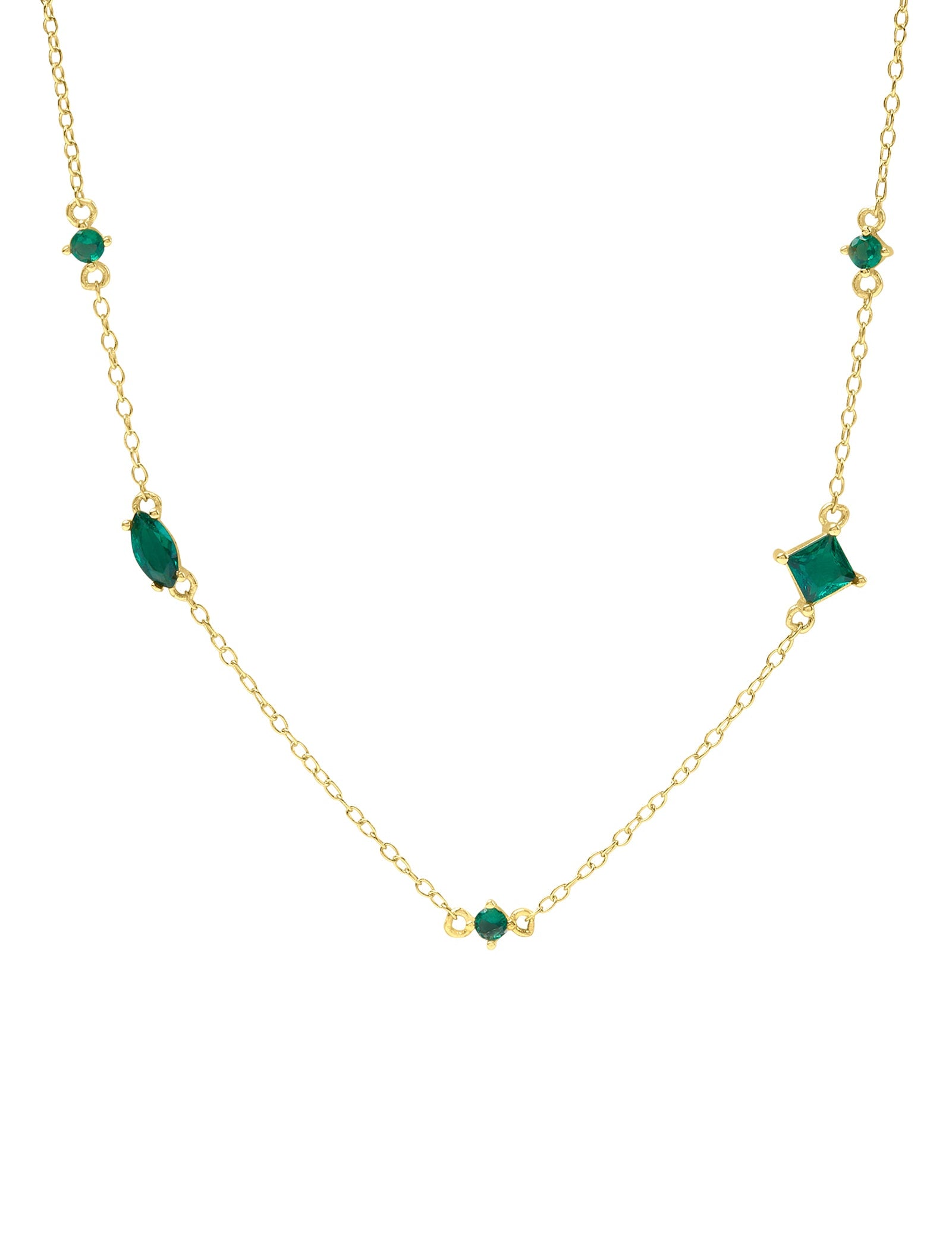 Pastiche  Eva Necklace - J1203YGGR_43